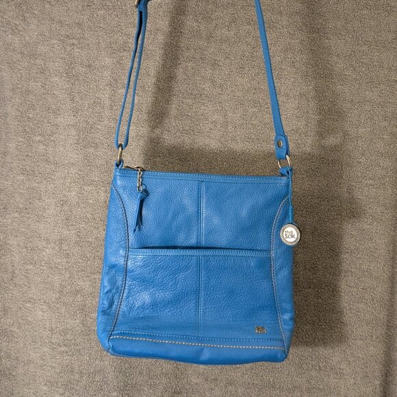 New! The Sak Shoulder or Cross Body Blue Bag - Picture 2 of 5